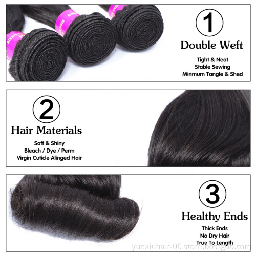Raw Cambodian Hair Wholesale 10A Virgin Unprocessed Hair Egg Curl Hair Human